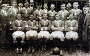 Az FTC 1909/10-es bajnokcsapata