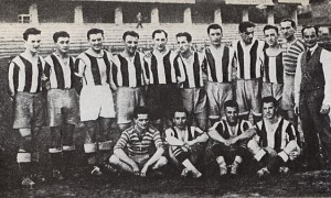Állnak (balról): Lyka II, Székely, Polgár, Papp, Takács II, Lázár, Móré, Toldi, Kemény, Kutasi, Blum Zoltán (edző). Ülnek: Háda, Táncos, Sárosi, Korányi