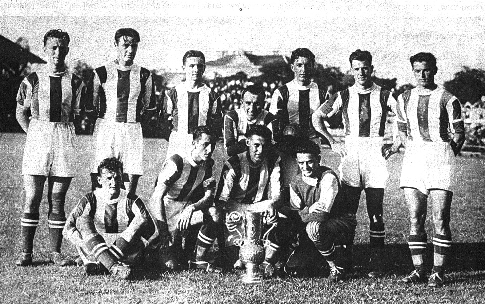 1935 MK döntő: Hungária - Ferencváros 1-2 a