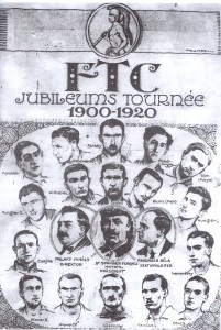 1920_csapatkep FTC Jubileumi turné 1900-1920