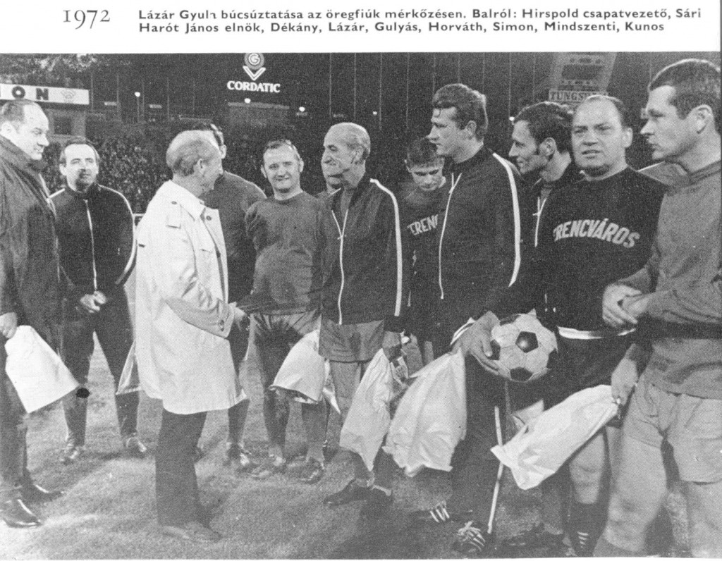 Lázár Gyula Tempó, Fradi!